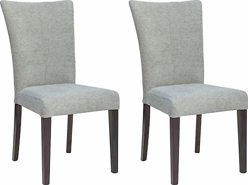 Home affaire 4-Fußstuhl »Aspen« (Set) 2 Stk.Beine aus massiver Buche, wenge günstig online kaufen