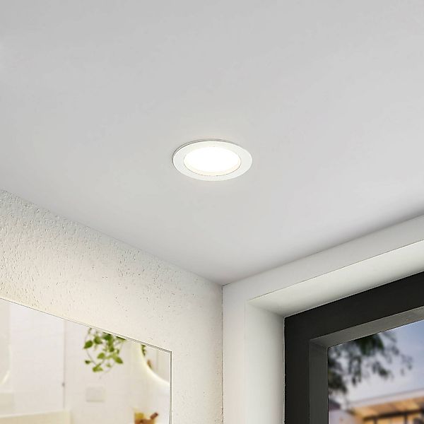 Arcchio LED-Einbauleuchte Milaine, Ø 10 cm, weiß, dimmbar günstig online kaufen