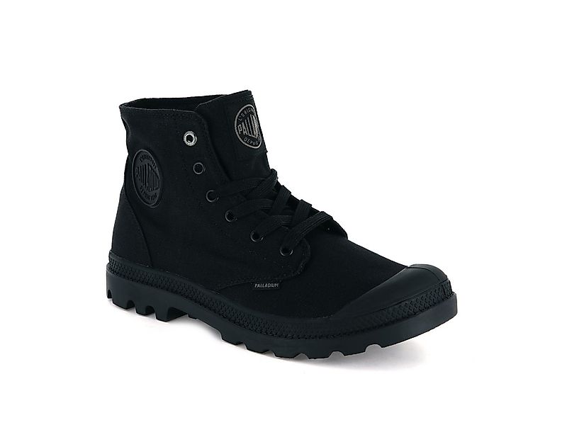 Palladium MONO CHROME Schnürboots Schnürstiefel, Schnürstiefelette aus Canv günstig online kaufen