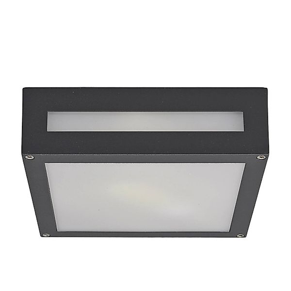 Lucande Deckenlampe Nerea 9618030 Spritzwassergeschützt Modern in Schwarz a günstig online kaufen