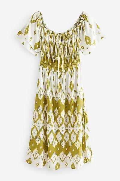 Next Sommerkleid Schulterfreies Sommerkleid – Petite günstig online kaufen