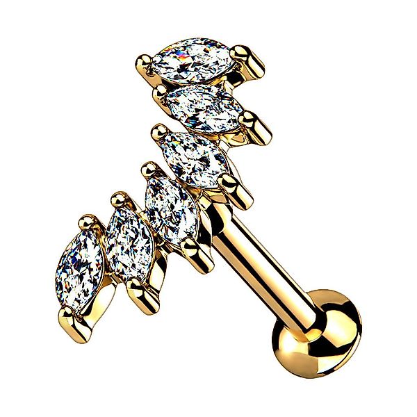 Taffstyle Piercing-Set Tragus Labret Piercing Stecker günstig online kaufen