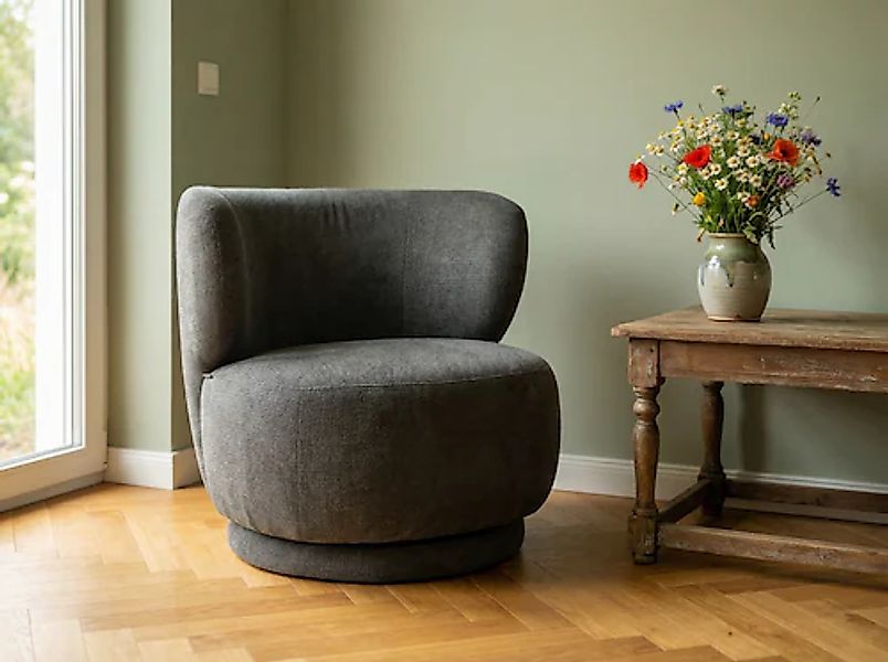 Home affaire Drehsessel »ANNELIN, Loungesessel, Clubsessel« 360° drehbar, S günstig online kaufen