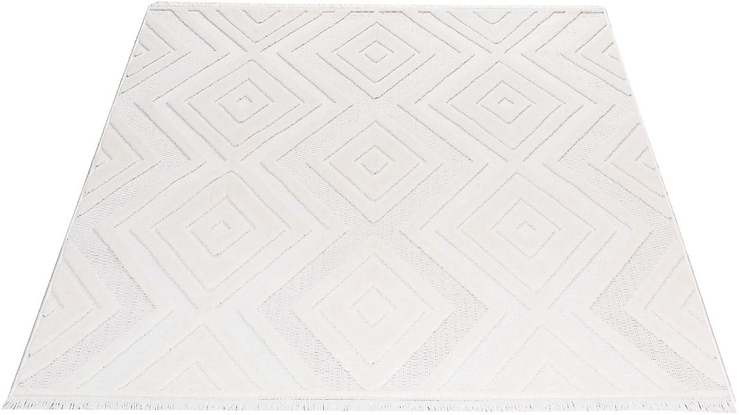 Sehrazat Teppich »Scandi 9850«, rechteckig, 10 mm Höhe, Kurzflor, Läufer, 3 günstig online kaufen