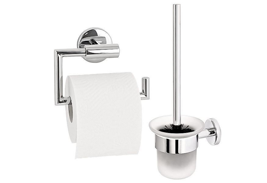 bremermann Toilettenpapierhalter Bad-Serie LUCENTE - Badezimmer Set 2tlg., günstig online kaufen