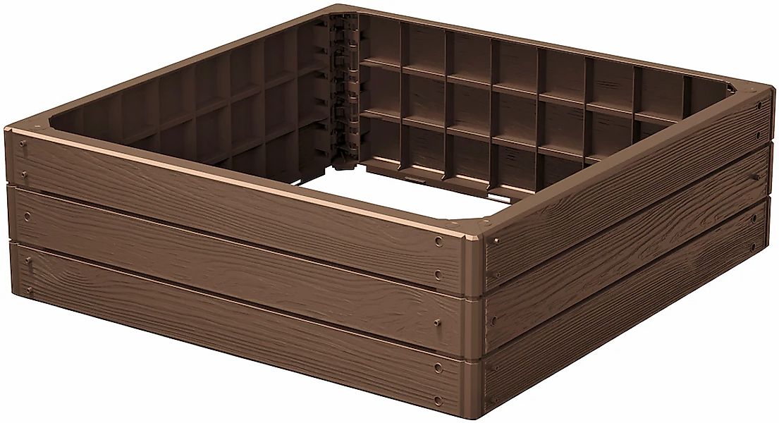 Prosperplast Palisade "Base Wood" BxT: 75,6x75,6 cm günstig online kaufen