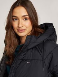 Tommy Jeans Curve Steppjacke "JW ASPEN PUFFER EXT" mit Kapuze mit hochschli günstig online kaufen