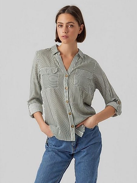 Vero Moda Langarmbluse Bumpy (1-tlg) Falten günstig online kaufen