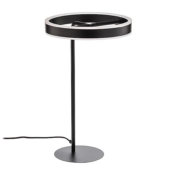 Lucande LED Tischlampe Yekta 10010703 Dimmbar Design Modern in Schwarz aus günstig online kaufen