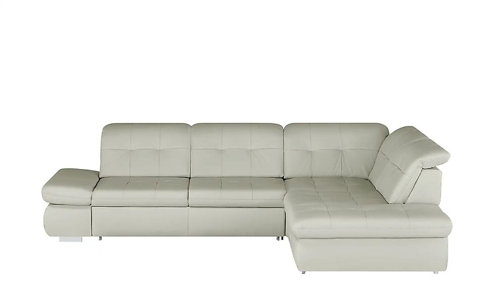 Lounge Collection Ecksofa Leder  Spencer ¦ grau ¦ Maße (cm): B: 323 H: 102 günstig online kaufen