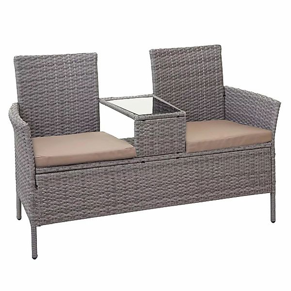 MCW Gartenbank MCW-E24, mit Armlehnen, Bezüge günstig online kaufen