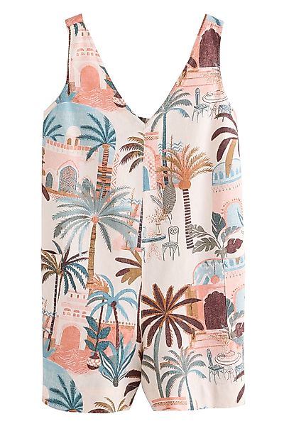 Next Playsuit Overall aus einer Leinenmischung günstig online kaufen