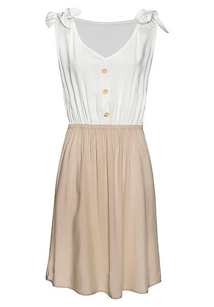LASCANA Sommerkleid mit Schleifen, Strandkleid, casual günstig online kaufen