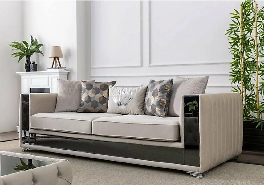 Villa Möbel Sofa Luxor, 1 Stk. 3-Sitzer, Quality Made in Turkey, handgefert günstig online kaufen