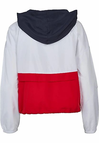 URBAN CLASSICS Anorak "Urban Classics Damen Ladies 3-Tone Oversize Windbrea günstig online kaufen