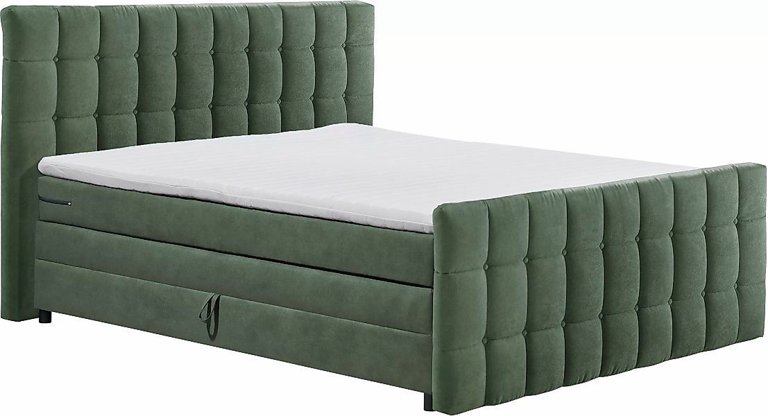 ED EXCITING DESIGN Boxspringbett »Mendoza«, inkl. Bettkasten, erhältlich in günstig online kaufen