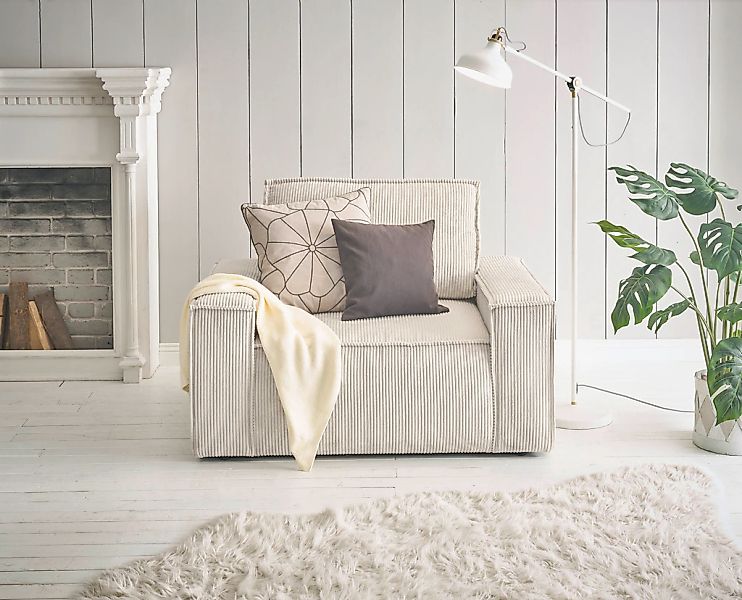 Home affaire Sessel "SHERWOOD, Love-Seat in 3 Stoffarten verfügbar", passen günstig online kaufen