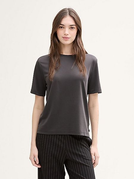 TOM TAILOR Denim T-Shirt T-Shirt Basic Loose Fit T-Shirt günstig online kaufen