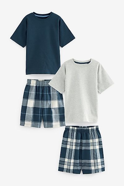Next Pyjama Karierte Pyjamas, 2er Pack günstig online kaufen