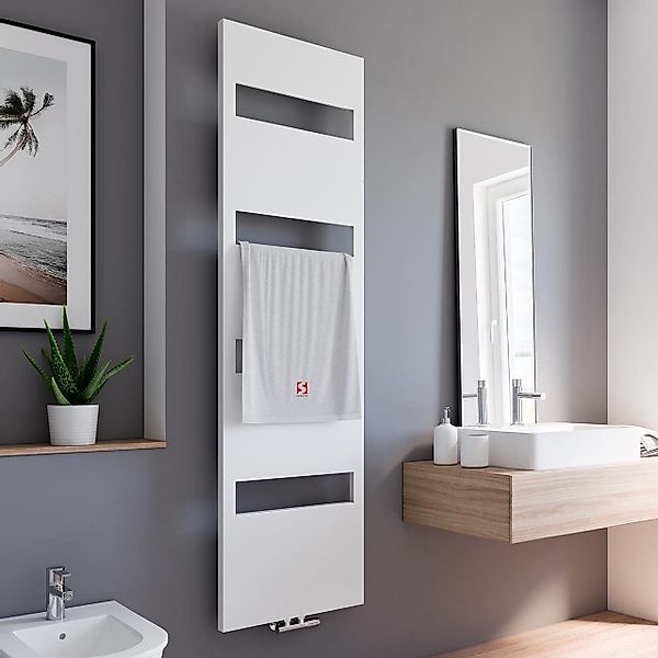Schulte Badheizkörper Turin Design-Heizkörper, 170x50 cm, günstig online kaufen