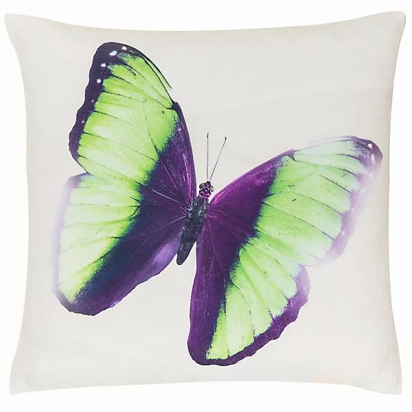 freundin Home Collection Dekokissen »Summer Butterfly 03 weiß-bunt«, Kissen günstig online kaufen