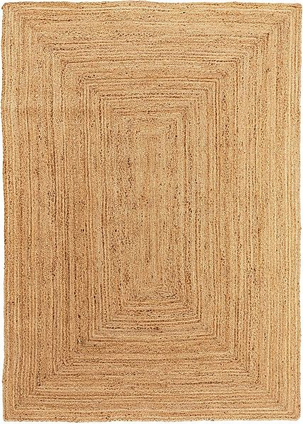 benuta Teppich Jutta, rechteckig, Höhe: 5 mm, Hangefertigter Juteteppich, Z günstig online kaufen