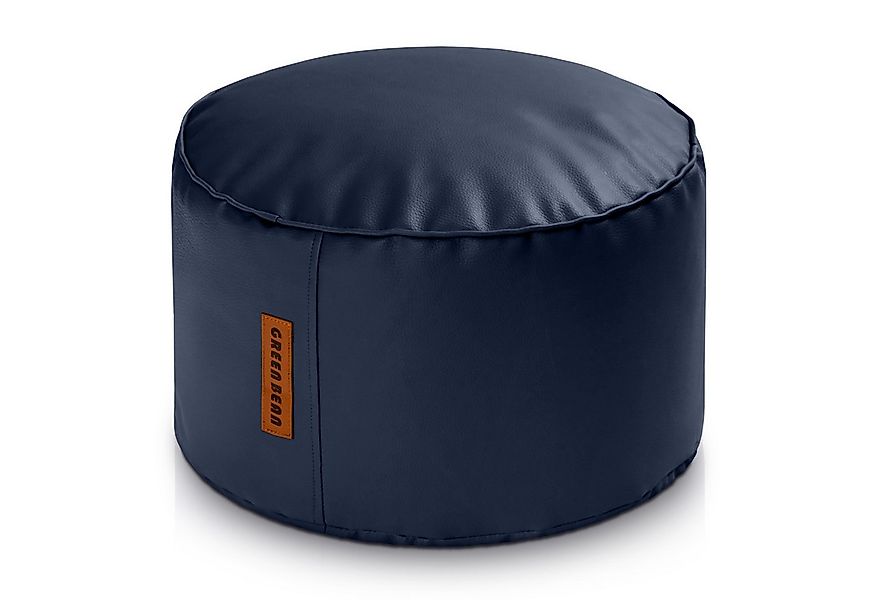 Green Bean Pouf Sitzsack-Hocker Kunstleder Stay rund (Indoor / Outdoor, abw günstig online kaufen