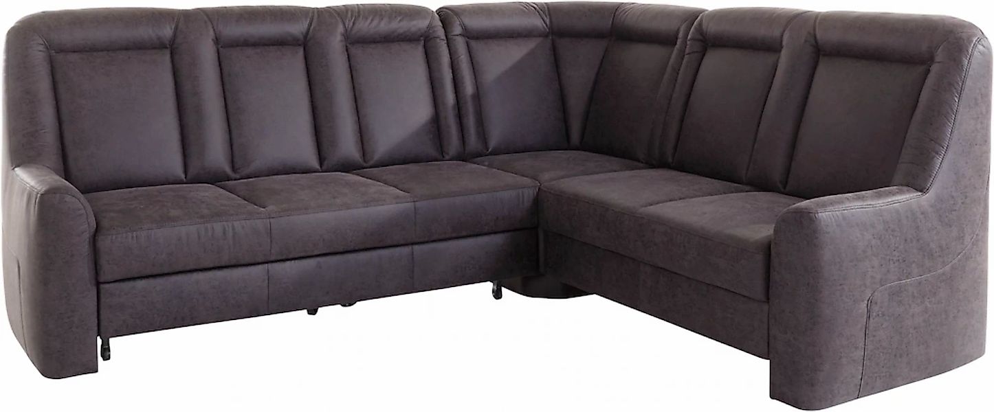 sit&more Ecksofa »Melissa L-Form«, klassisches Polsterprogramm, wahlweise B günstig online kaufen