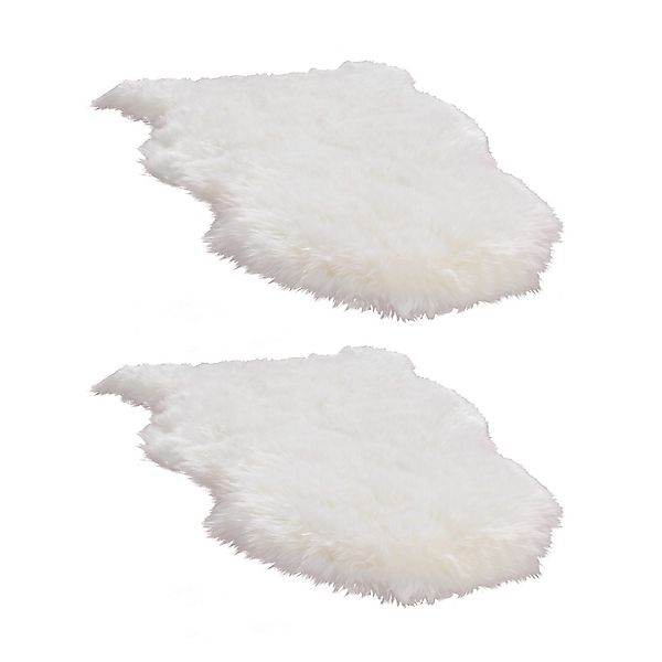 Home4You Fellteppich Schaffell, 2er Set, B günstig online kaufen