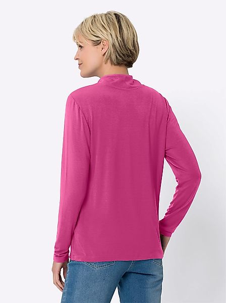 Classic Basics Stehkragenshirt "Stehkragen-Shirt", (1 tlg.) günstig online kaufen