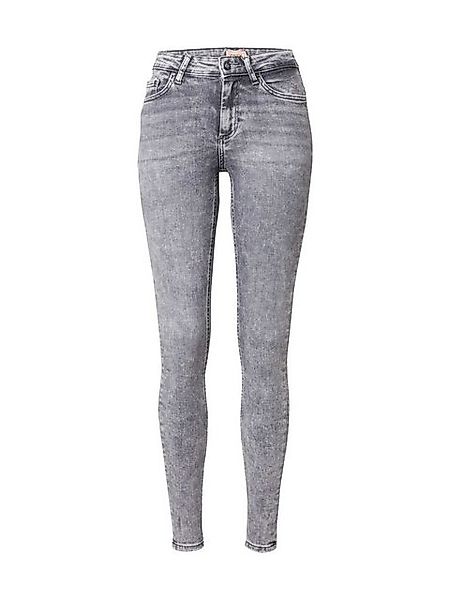 Only Damen Jeans ONLBLUSH MID SK TAI918 - Skinny Fit - Grau - Light Grey De günstig online kaufen