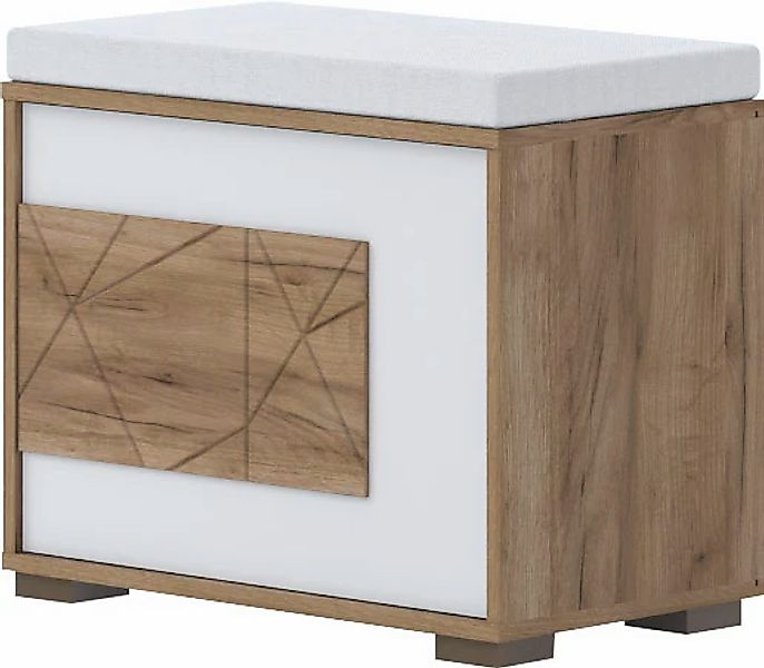 OTTO home Schuhbank "Stela" (H/B/T): 52,5/62,4/35,7cm, hochwertig UV lackie günstig online kaufen