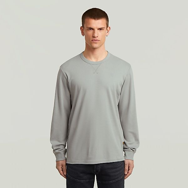 G-STAR Longsleeve "Nifous R" mit geripptem Einsatz vorne günstig online kaufen