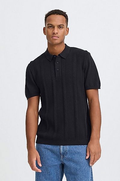 Blend Kurzarmshirt BHBaron Stilvolles Feinstrick-Poloshirt mit strukturiert günstig online kaufen