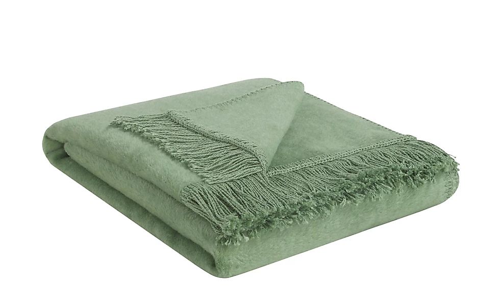 LAVIDA Sesselläufer  Uni - grün - 60% Baumwolle, 40% Polyacryl - 50 cm - Sc günstig online kaufen