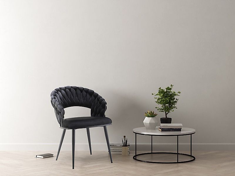 Kayoom Polsterstuhl Stuhl Finesse 125 2er-Set, günstig online kaufen