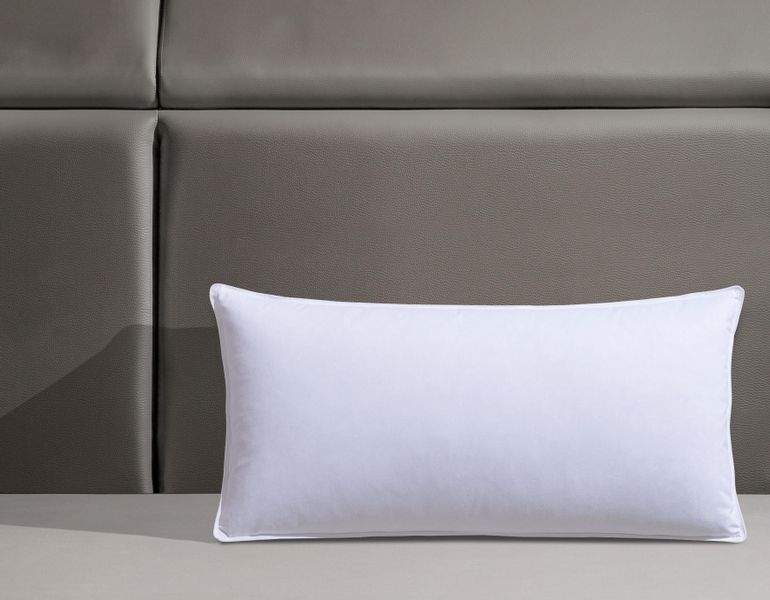 RIBECO Federkopfkissen »Lukas« Füllung: 10090oder80Federn Bezug: Baumwolle günstig online kaufen