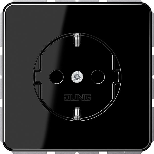 Jung SCHUKO-Steckdose 16A 250V m.Berührungsschutz CD 1520 BFKI SW - CD1520B günstig online kaufen