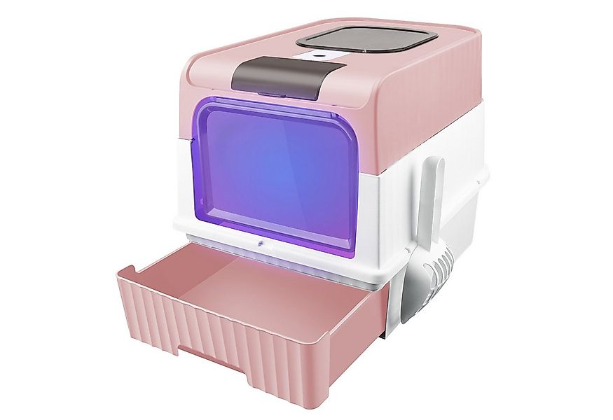 JEOBEST Katzentoilette Katzenklo, Katzentoilette mit UV-Sterilisation, Deod günstig online kaufen