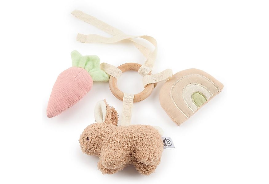 BIECO Plüschfigur Bieco Activity Spielzeug Hase Fine Plüschrassel günstig online kaufen