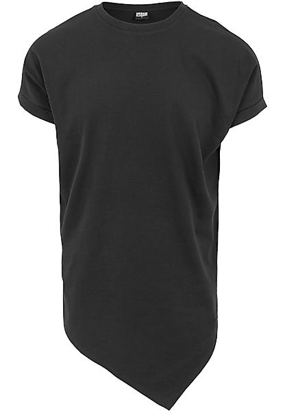 URBAN CLASSICS Langarmshirt "Urban Classics Herren Asymetric Long Tee", (1 günstig online kaufen