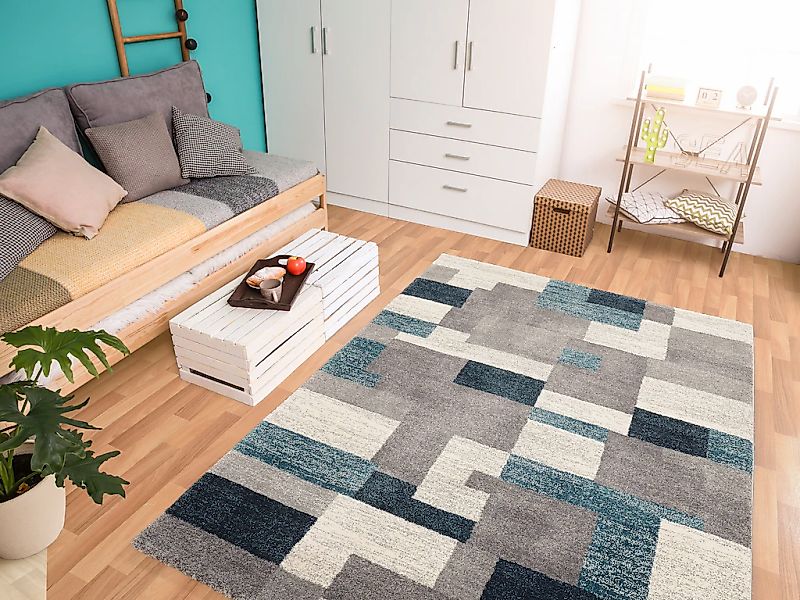 OCI DIE TEPPICHMARKE Teppich "STEADY ALLOVER" rechteckig 20 mm Höhe Frisé K günstig online kaufen