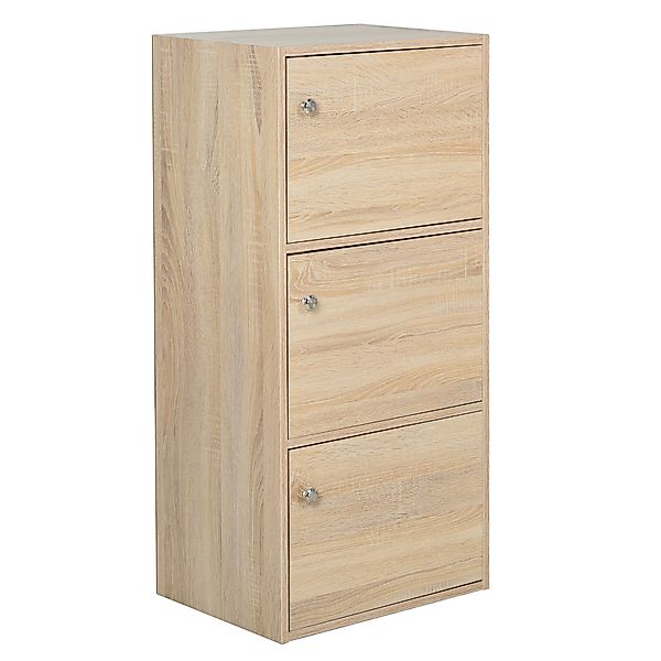 HOMCOM Standschrank, Aktenschrank, Mehrzweckschrank, Büroschrank, Beistells günstig online kaufen