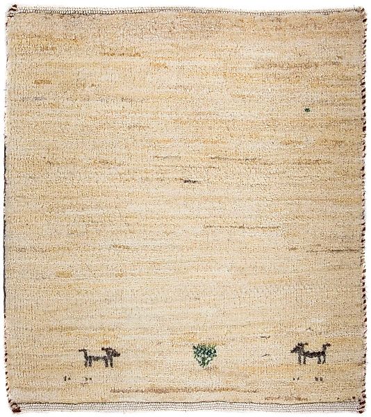 morgenland Wollteppich »Gabbeh - Loribaft Perser quadratisch - 45 x 40 cm - günstig online kaufen