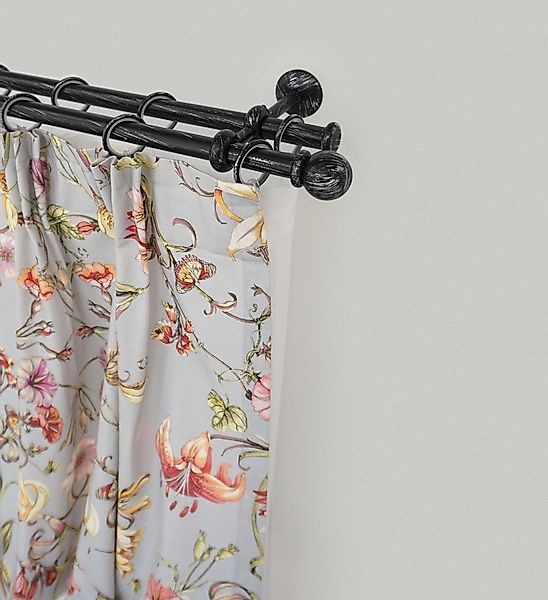 GARESA Gardinenstange "ESPERANCA" Ø 16 mm 2 läufig-läufig Wunschmaßlänge ru günstig online kaufen