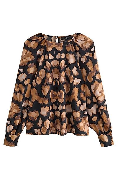 Next Langarmbluse Langärmlige Bluse mit Rundhalsausschnitt (1-tlg) günstig online kaufen