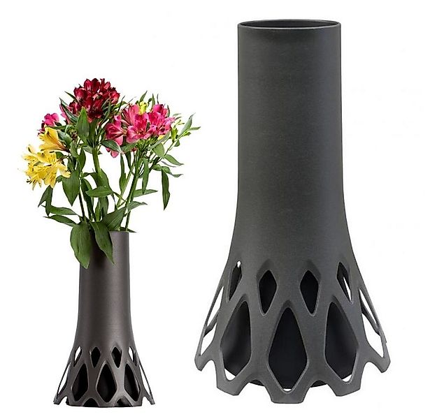 GarPet Bodenvase Grabvase Roseta mit Sockel Gewicht Friedhof Vase Grabschmu günstig online kaufen