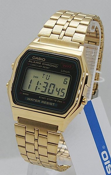 CASIO Digitaluhr Casio Digitaluhr A159WGEA-1EF, (1-tlg) günstig online kaufen