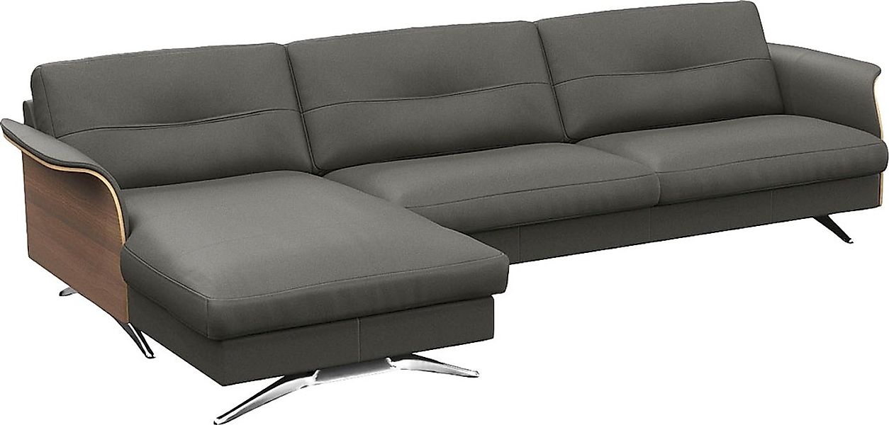 FLEXLUX Ecksofa »Glow Designsofa, bequem und komfortabel durch hochwertigen günstig online kaufen