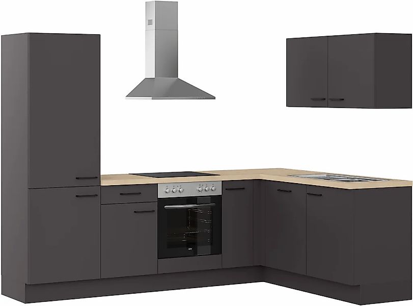 IMPULS KÜCHEN Winkelküche ""Tirana", Ausrichtung wählbar, Schubkästen mit S günstig online kaufen